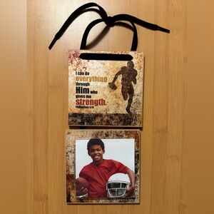 Football Wall Hanging Picture Frame